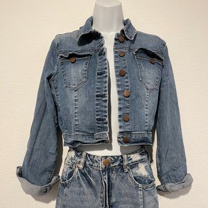 Crop top jeans Jacket